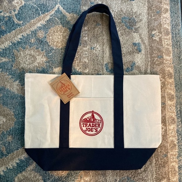 NWT Trader Joe’s Reusable Bag - Picture 1 of 7